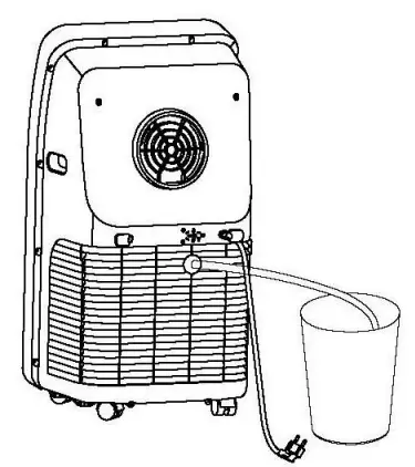 Montpellier MAC9000W Portable Air Conditioner - mode