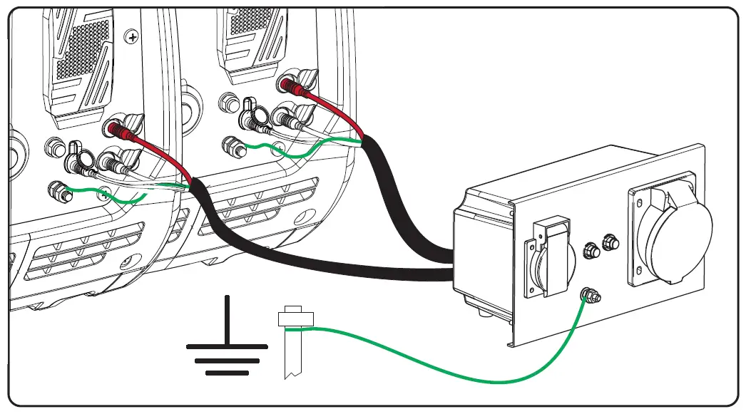 GENMAX GM6000SPK Inverter Generator Parallel Kit 5