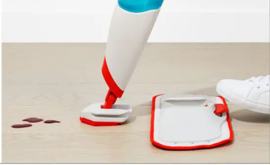 oxo Microfiber Spray Mop with Detachable Scrubber Instructions - Scrub without stopping