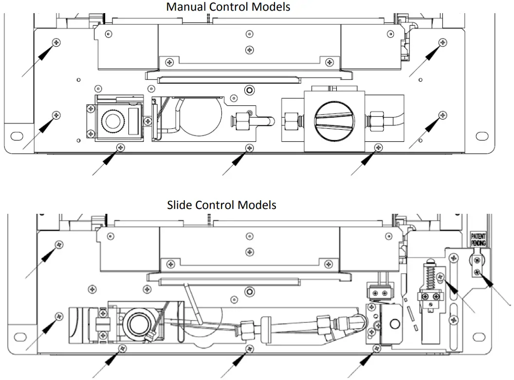bemodern BM 03XXX1 MANUAL Convector Xtra Gas Fire - Control Models