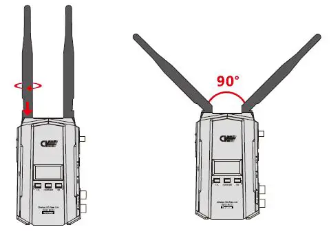 CRYSTAL VIDEO PRO VUE 5.5 Inch Zero Latency Wireless Monitor Kit-fig-11