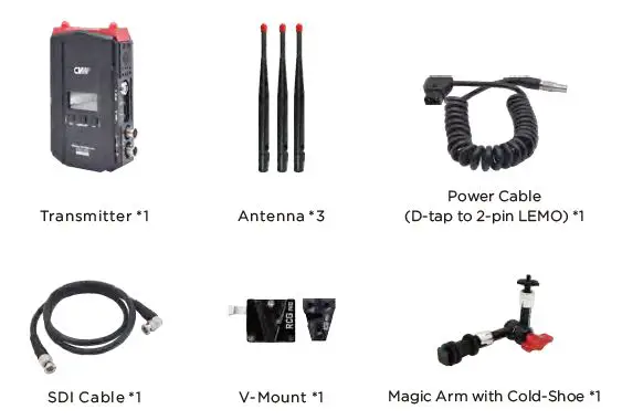 CRYSTAL VIDEO PRO VUE 5.5 Inch Zero Latency Wireless Monitor Kit-fig-5