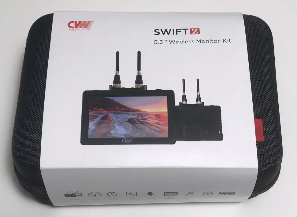 CRYSTAL VIDEO PRO VUE 5.5 Inch Zero Latency Wireless Monitor Kit-product