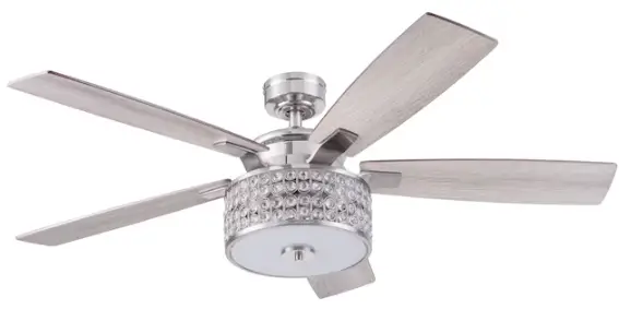 PROMINENCE HOME Lanissa 51676 52 Inch Indoor Ceiling Fan -