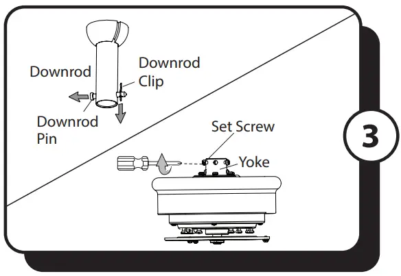 PROMINENCE HOME Lanissa 51676 52 Inch Indoor Ceiling Fan - clip and downrod