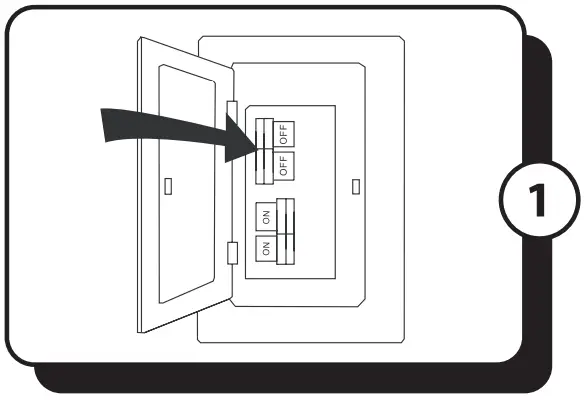 PROMINENCE HOME Lanissa 51676 52 Inch Indoor Ceiling Fan - power at the main
