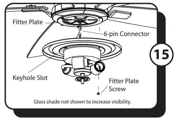 PROMINENCE HOME Lanissa 51676 52 Inch Indoor Ceiling Fan - preassembled to the fitter