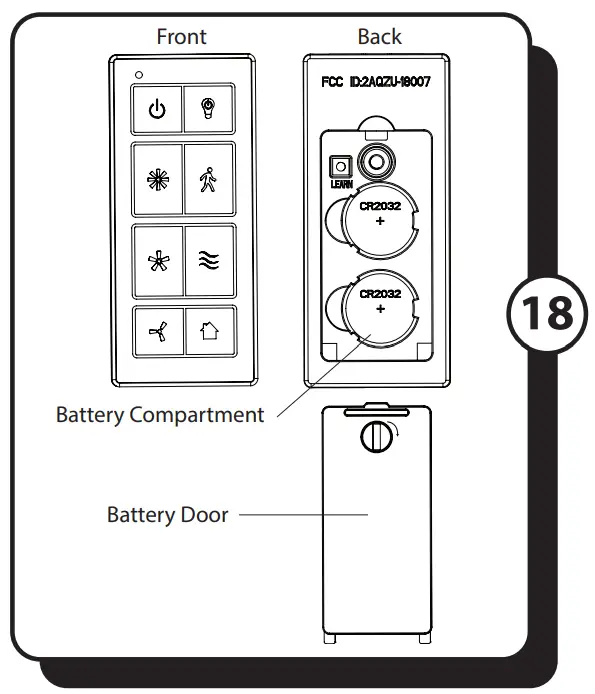 PROMINENCE HOME Lanissa 51676 52 Inch Indoor Ceiling Fan - wall contro
