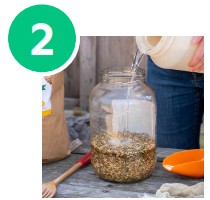 Grubbly Farms Fermenting Chicken Feed - overview 2