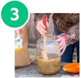 Grubbly Farms Fermenting Chicken Feed - overview 3