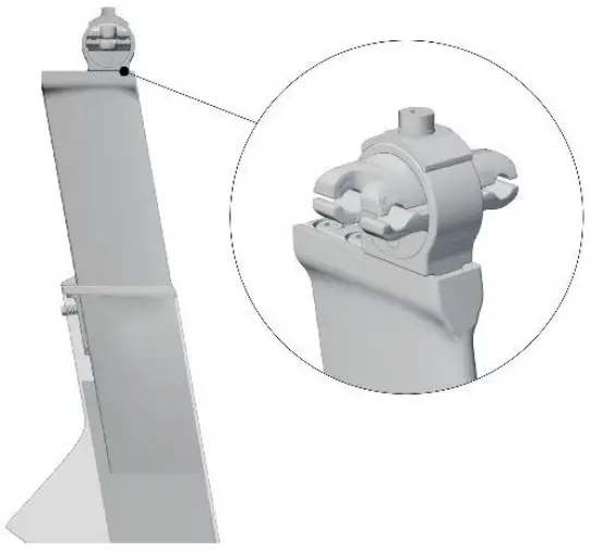 Giant Bicycles Cadex Tri Frameset Bike - CLAMP POSITION