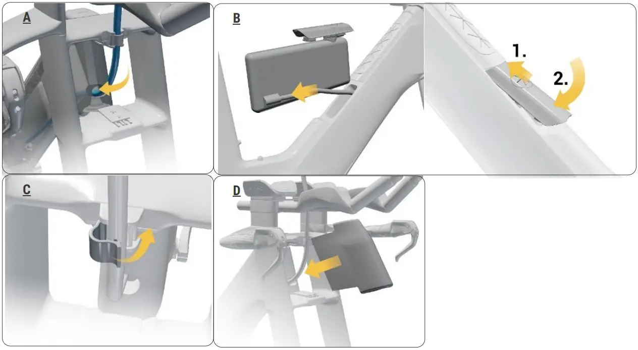 Giant Bicycles Cadex Tri Frameset Bike - straw and refit again