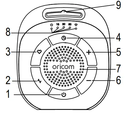 oricom OS10 Portable Sound Soother - fig 1