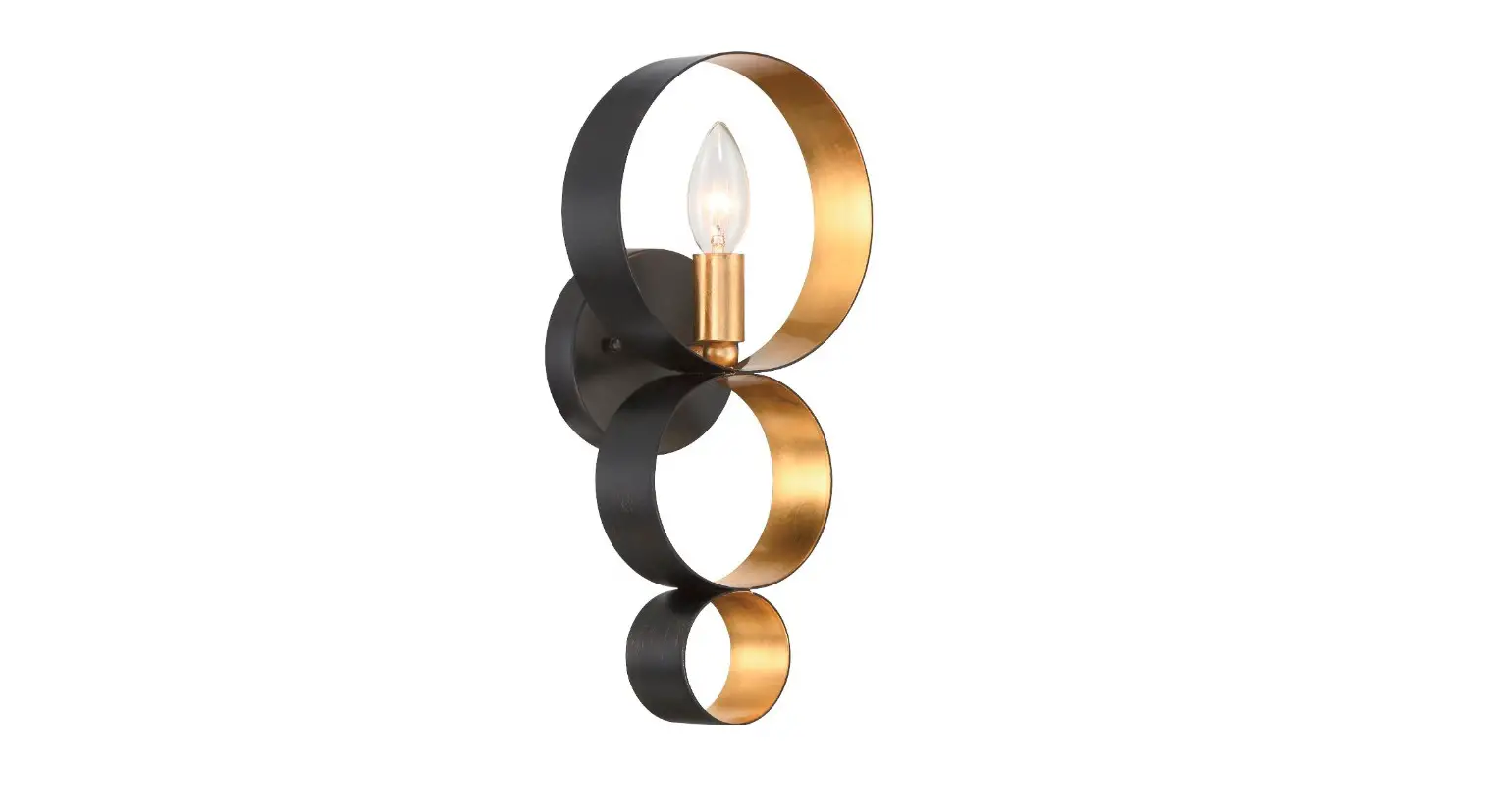 Crystorama 581-eb-ga Ada Sconce Wall Light Instruction Manual