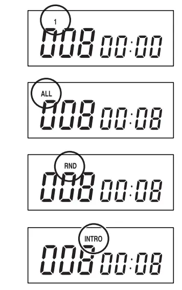 LASER CDP-WM03-388 Personal CD or MP3 Player - PLAYBACK