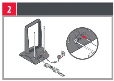 ONE FOR ALL SV9460 Amplified Indoor TV Antenna - START 1