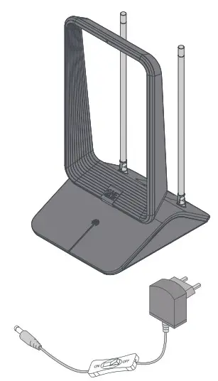 ONE FOR ALL SV9460 Amplified Indoor TV Antenna - FINE TUNING