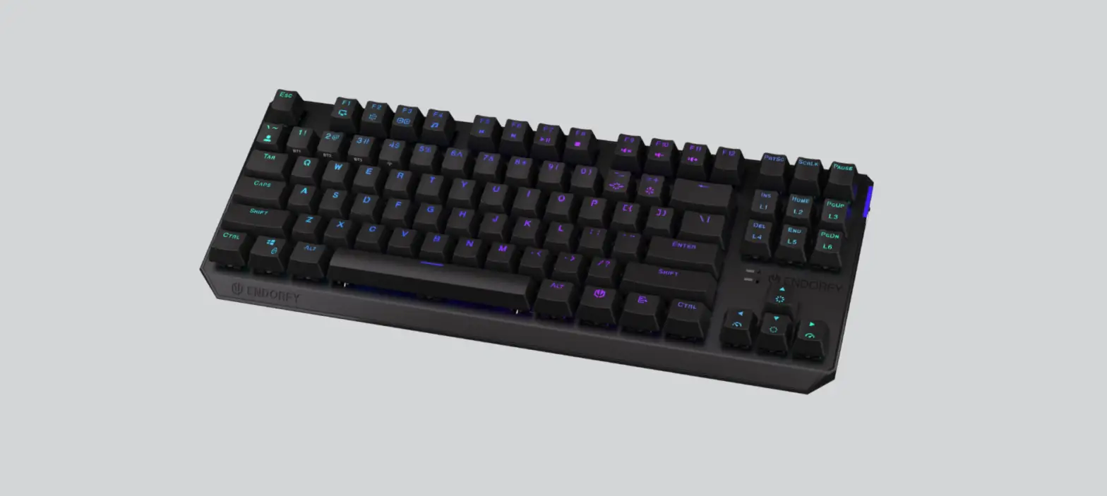 Endorfy Ey5a081 Thock Tkl Wireless Mechanical Gaming Keyboard User Guide