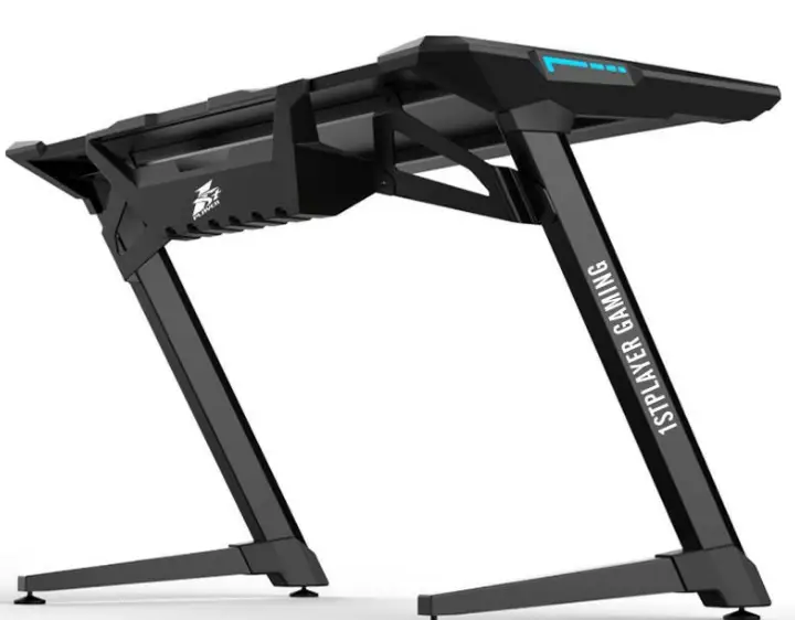 OVERSTEEL Vitallium Gaming Desk RGB Black Table