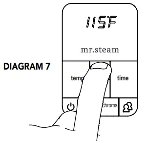 mr steam iTEMPO and iTEMPOPLUS Controls - Step17