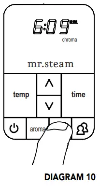 mr steam iTEMPO and iTEMPOPLUS Controls - Step20