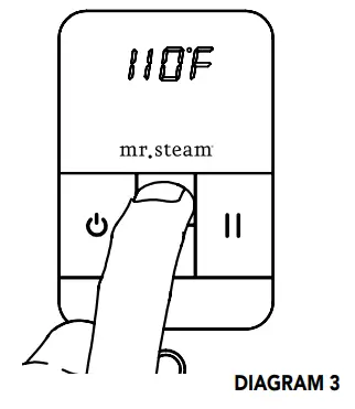 mr steam iTEMPO and iTEMPOPLUS Controls - Step9