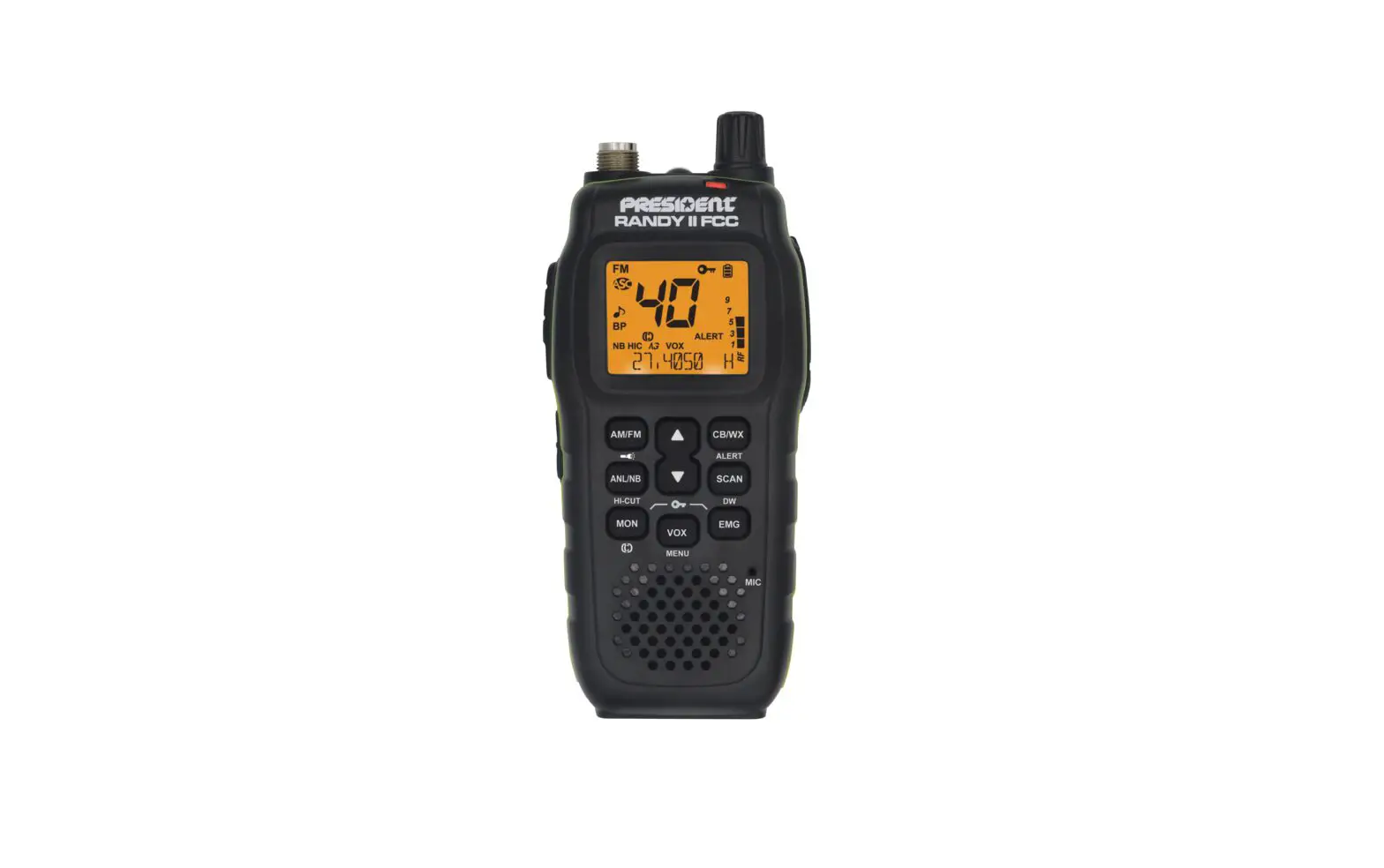 President Randy Ii Fcc Handheld Or Mobile Cb Radio Owner's Manual