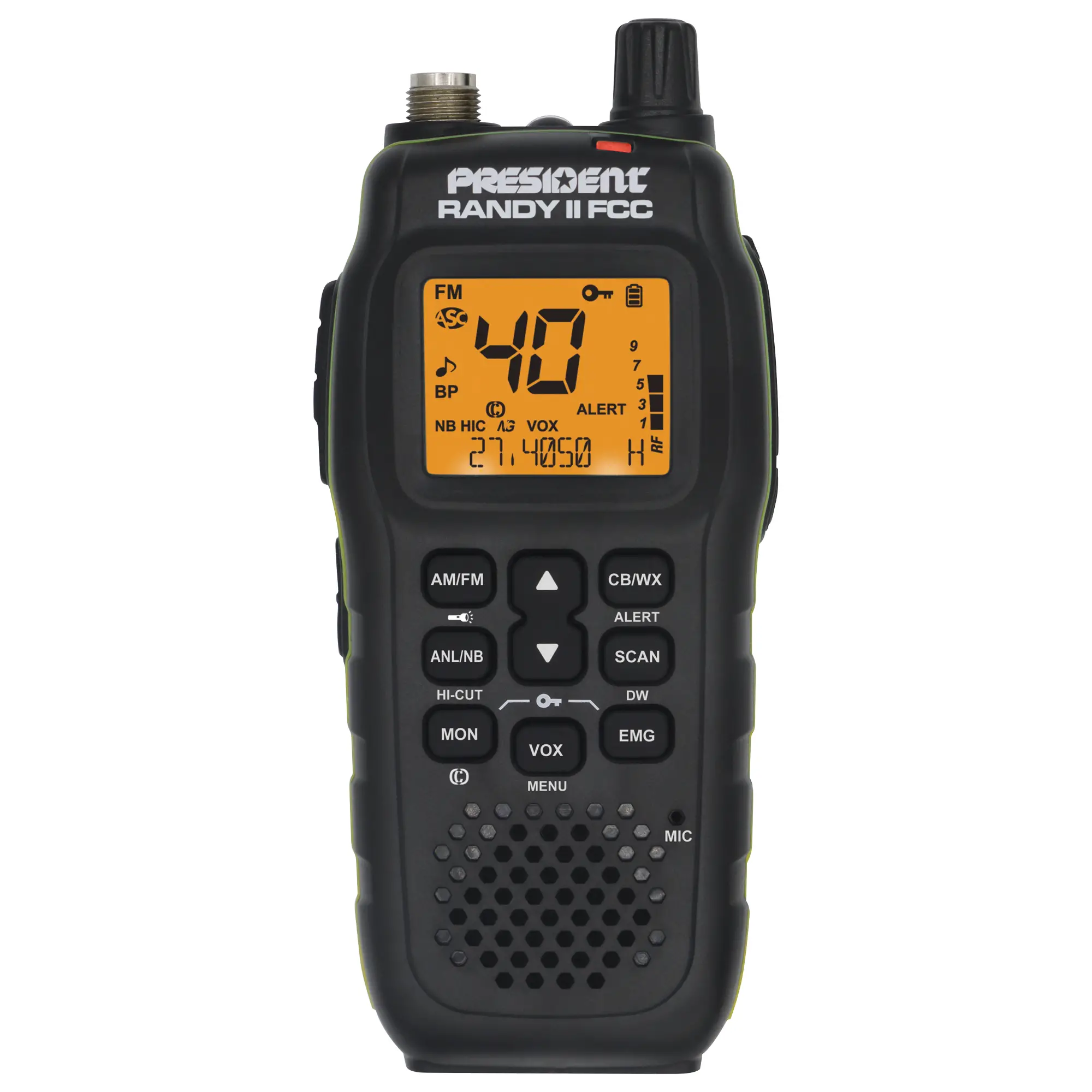 PRESIDENT Randy II FCC Handheld or Mobile CB Radio-product