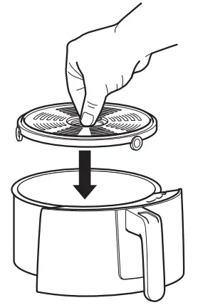 NINJA AF100EU Hot Air Fryer - REHEAT