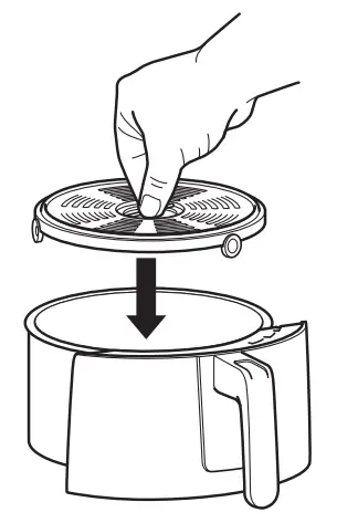 NINJA AF100EU Hot Air Fryer - ROAST