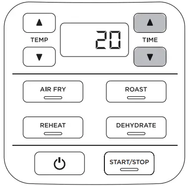 NINJA AF100EU Hot Air Fryer - cook time