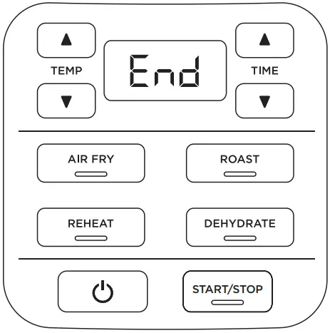NINJA AF100EU Hot Air Fryer - make a beep sound