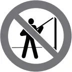 Cleaning deck hazard Symbol