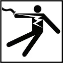 Risk of electric shock Symbol