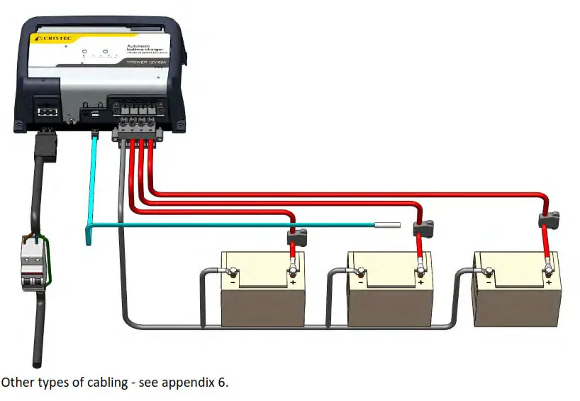 CRISTEC YPOWER 12V 16A Battery Chargers - fig 3
