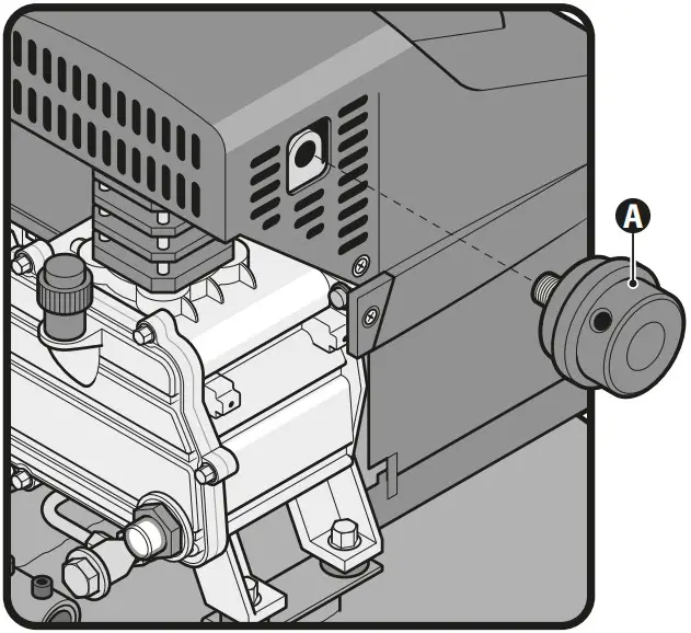TRUPER COMP 80LV Vertical Lubricated Air Compressor - Assembly