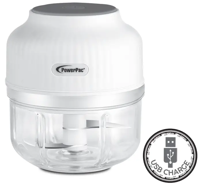 PowerPac PPCP413 100ML Portable Food Processor