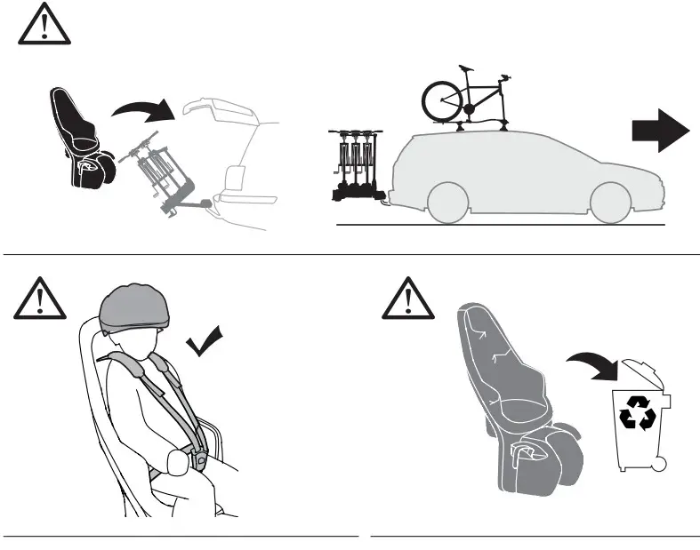 THULE 120212XX Yepp 2 Maxi Rack Mount - fig 5
