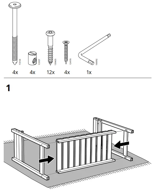 IKEA 805.190.79 HATTHOLMEN Plant Stand - Fig2