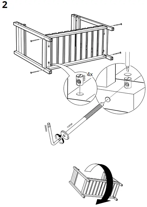 IKEA 805.190.79 HATTHOLMEN Plant Stand - Fig3
