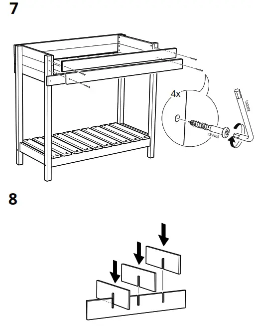 IKEA 805.190.79 HATTHOLMEN Plant Stand - Fig6