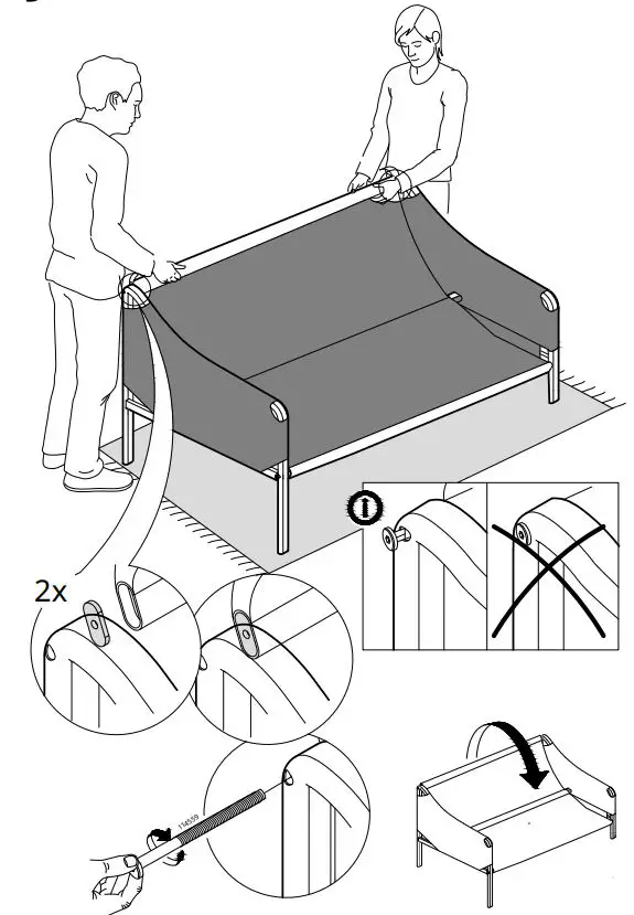 IKEA-GRUVAN-2-Seat-Sofa- (12)