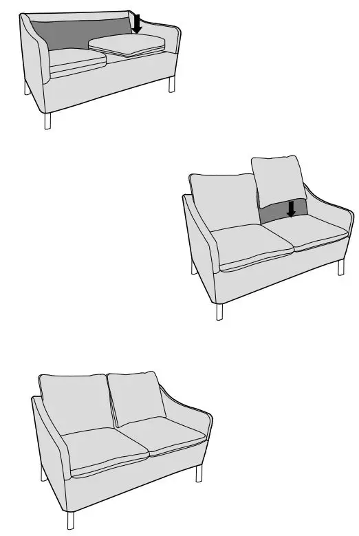 IKEA-GRUVAN-2-Seat-Sofa- (22)