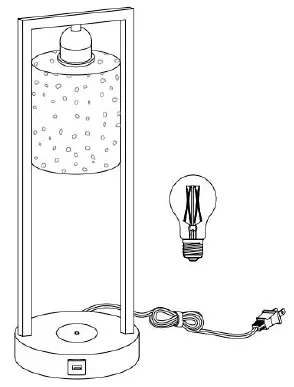 Brightever T0376-QI-BK-B-27 Wireless Charging Touch Control Desk Lamps Set of 2 fig-1