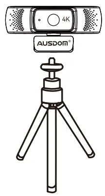 AUSDOM AF640 4K UHD WebCam - rotate