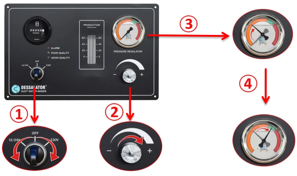 DESSALATOR DUO AUTO-60 Fully Automatic Marine Watermaker - fig14