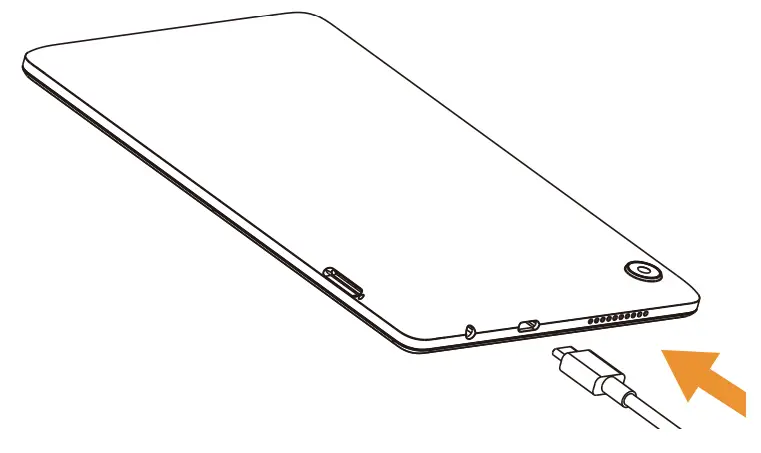 TCL TAB 8 Plus Smart Tablet - Charge