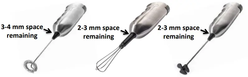 Ozeri OZMF1 2 Speed Milk Frother - Changing the Milk Frother 1