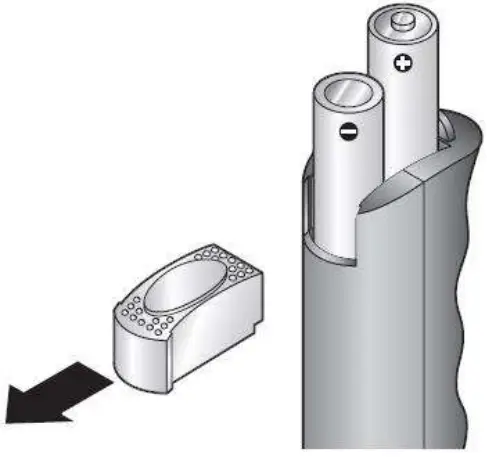Ozeri OZMF1 2 Speed Milk Frother - Installing the Batteries