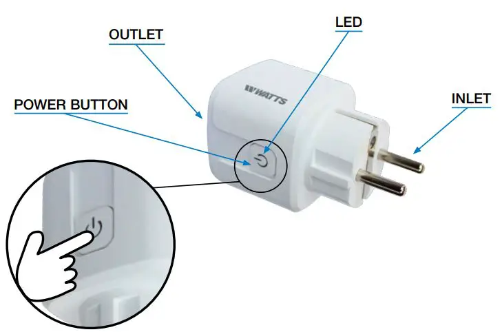 WATTS-PR03-RF-230-Vision-Wireless-Plug-Receiver-FIG-7